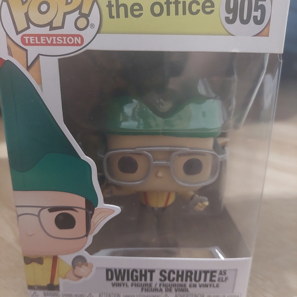 The Office Dwight the elf funk pop brand new mint Condition!
